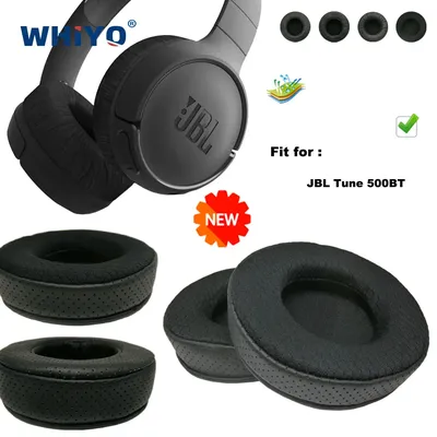 Neue upgrade Ersatz Ohr Pads für JBL Melodie 500BT Headset Teile Leder Kissen Ohrenschützer Headset Hülse Abdeckung Image