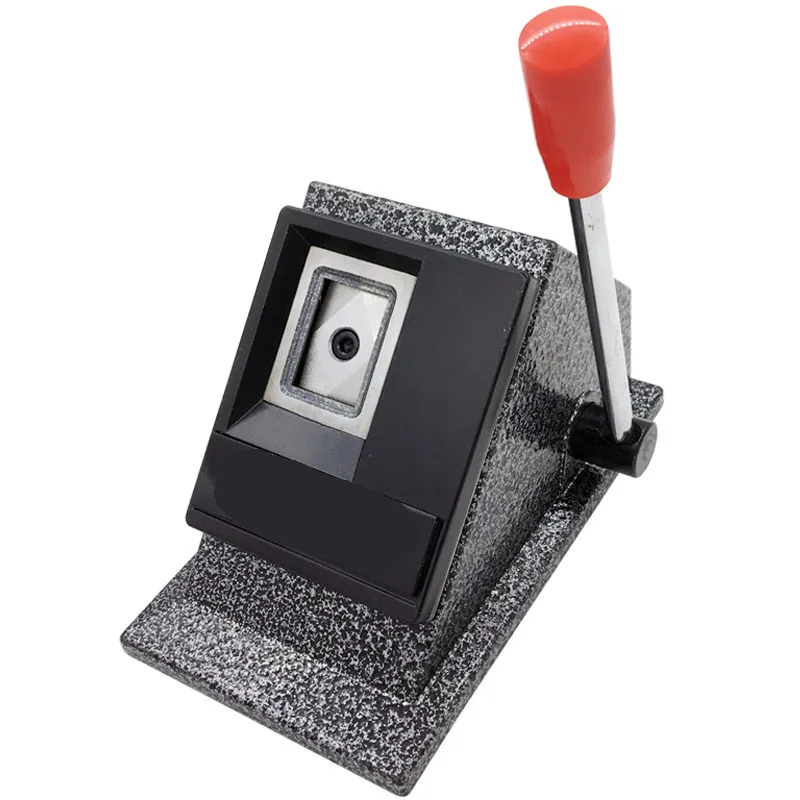 Fotoschneider, eins Zoll/zwei Zoll, Foto-ID-Schneiden, Fotoklemme, Desktop-Bildschneider, Schneidemaschine für Führerschein-Fotokarten Image