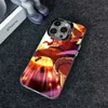 O-one P-stück Ruffy Telefon Fall Telefon Fall IMD Farbe Silber Shell Für IPhone 16 15 14 13 12 11 pro Max Plus
