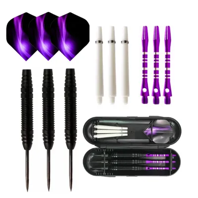 Harte Wolfram-Stahl-Nadel-Darts atz, Aluminium-Stange, Aufbewahrung sbox, austauschbarer Pfeil, Image