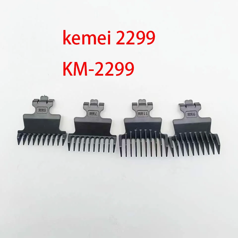 Kemei 2299 2293 Barber Haarschneidemaschine Limit Kamm Führungskamm Salon Schneidführung Passend für Kemei KM-2299 Haarschneider 5 mm 7 mm 9 mm 11 mm Image