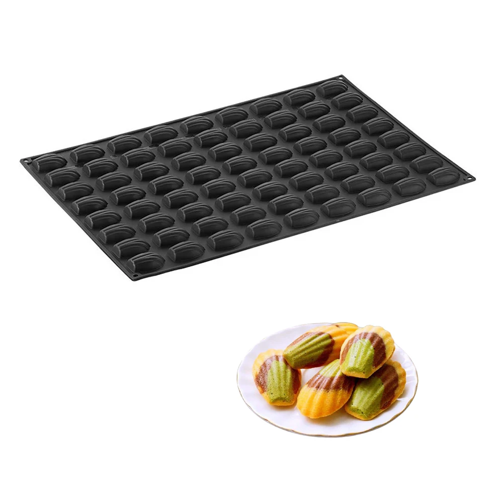 Französisch Dessert Madeline Kuchen Formen Shell Kuchen Backen Werkzeuge Schokolade Silikon Form Keks Backform Küche Backformen Image