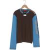 Esprit Herren Langarmshirt, Gr. 48, braun, Baumwolle