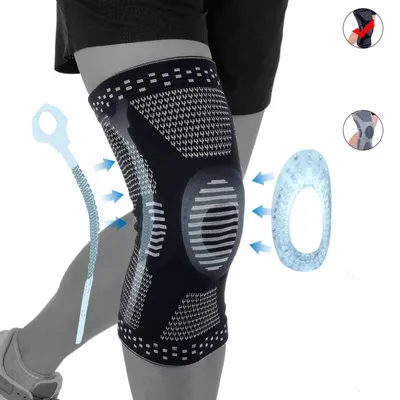 Enhanced Professional Knee Brace for Active Lifestyles - Comfortable and Supportive Compression for