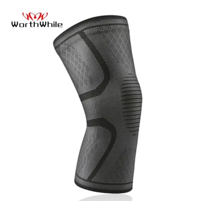 1 Elastic Knee Pads Nylon Sports Fitness Kneepad Fitness Gear Patella Brace Running Basketball