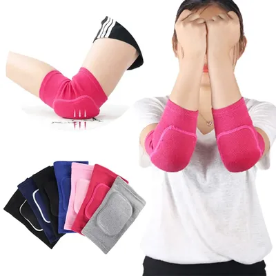 Superior Premium High-Quality Elastic Sponge Thickened Elbow and Knee Guards - Ideal Protective Arm