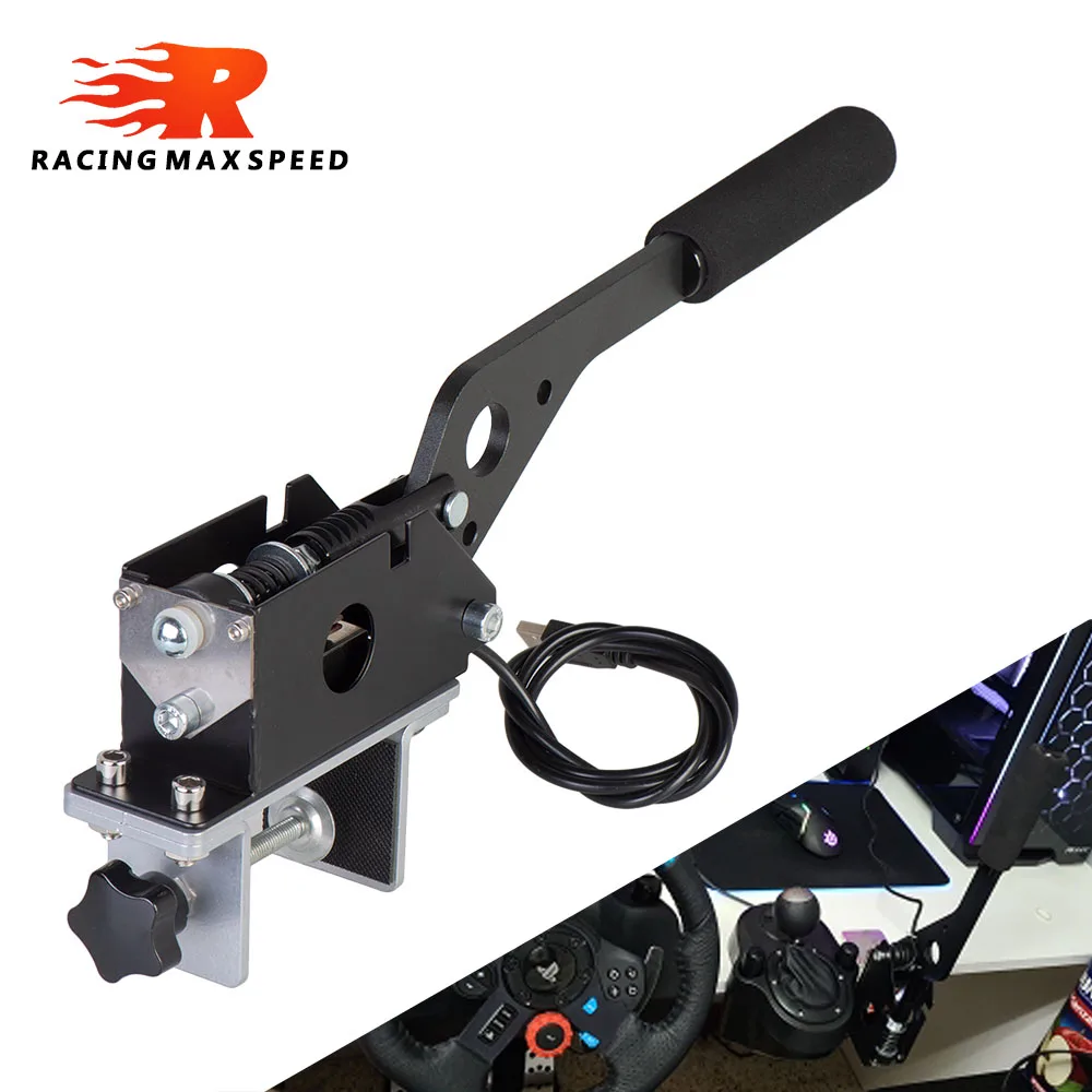 SIM USB Handbremse Schalthebel PC Windows für Sim Racing Games G25 G27 G29 T500 FANATECOSW Dirt Rally Image