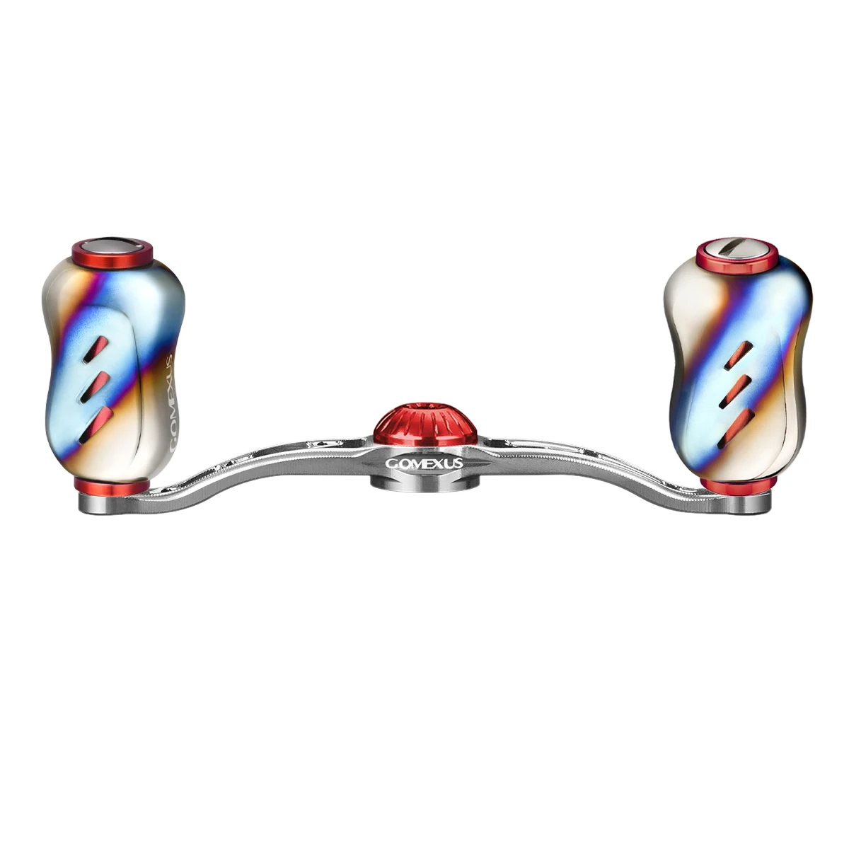 Gomexus Kurbelgriff 100 mm für Shimano Scorpion Curado Bantam Aldebaran Daiwa Steez Tatula Catalina Zillion Abu Garcia Baitcast Image