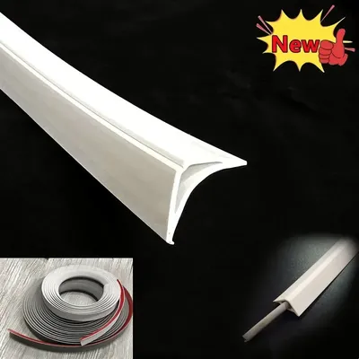 PVC-Schirm, Ecklinie, Holzboden, Schatten, Eckstange, dekorative Linie, Laminat, selbstklebend, Image