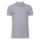 Russell Athletic Mens Pique Stretch Polo Shirt (light Oxford) - Grey - Size Medium | Russell Athletic Sale | Discount Designer Brands