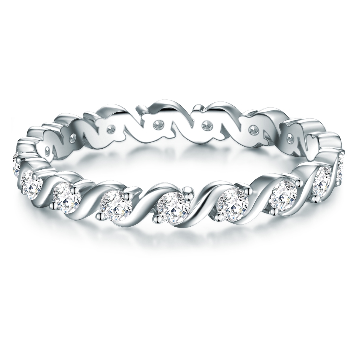 Tresor 1934 Womens Trilani Female Sterling Silver Ring - Size K | Tresor 1934 Sale | Discount Designer Brands