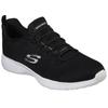 Slip-On Sneaker SKECHERS "DYNAMIGHT", Herren, Gr. 39, schwarz (schwarz, rot), Textil, sportlich, Schuhe, Sneaker, Sommerschuh, Freizeitschuh mit Gummizug zum Schlupfen, Topseller
