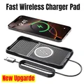 Cavo USB base per caricabatterie wireless per auto per iPhone 16 15 14 13 12 Pro Max Samsung Xiaomi