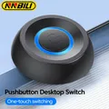 NNBILI Computer Desktop 2M Interruttore Luci a LED Scheda madre PC Avvio esterno Pulsante di accensione/spegnimento Cavo di prolunga per Home Office ﻿