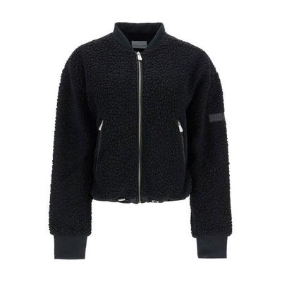 Teddy Bomber Jacket For - Black - Pinko Jackets