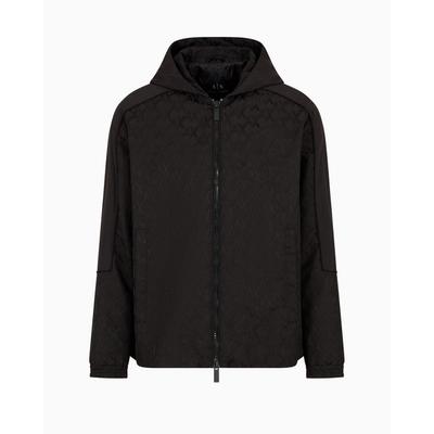 Blouson With Hood - Black - ARMANI EXCHANGE Jackets