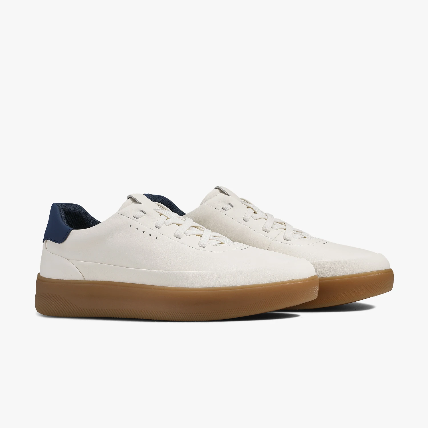 DESAI Schuhe Herren Lederschuhe Herrenschuhe Freizeitschuhe mit leichter weicher Sohle kleine weiße Schuhe Herren