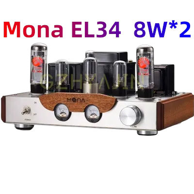 Mona EL34 8W * 2 reiner handgebauter elektronischer Röhrenverstärker der Klasse A, Image