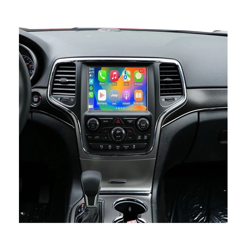 8,4 uconnect Radio iPhone drahtloses Carplay-Modul Android Auto Mirror Link für Jeep Grand Cherokee Smart Media Video-Adapter Image