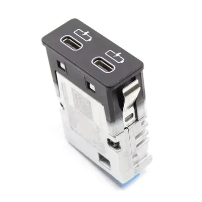 Für BMW 3er G20 G21 2019-2021 Auto-Mittelkonsole hinten TYPE-C-Buchse Dual Port 84108711938 Image
