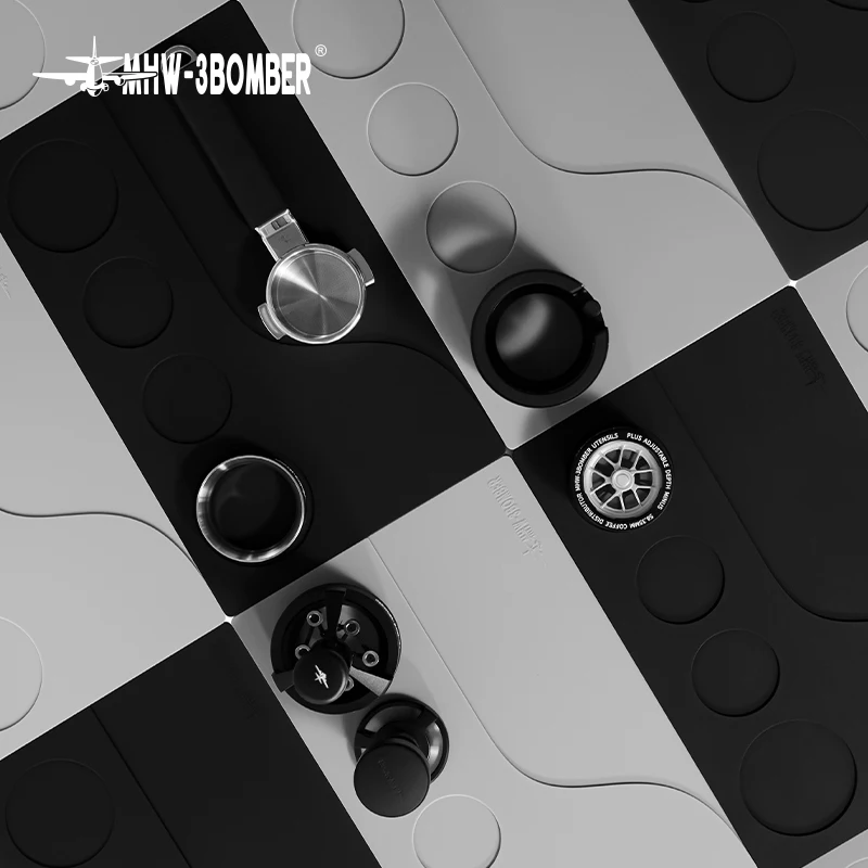 MHW-3BOMBER Tampermatte aus Silikon für Espresso-Tamper der Yu-Serie, Aufbewahrungsmatte, professionelles Barista-Werkzeug für Zuhause, Kaffeezubehör Image