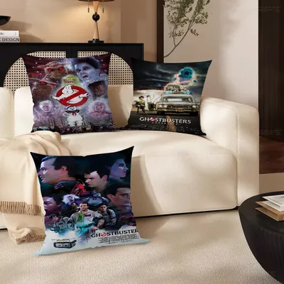 Film G-Ghostbusters C-Cover Kissen Anime Kissen Sofa Bett Kopf Kissenbezug Kissenbezug 45x45 cm Mode Image