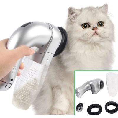 Elektrische Reinigungsbürste für Tierhaare, Staubsauger für Hunde und Katzen – Pflegewerkzeug Image