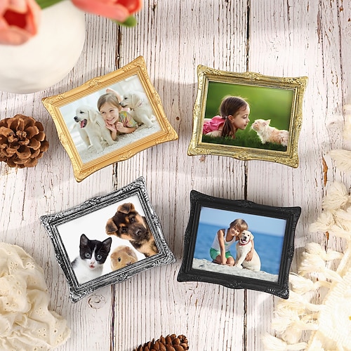 Personalisierter Harzrahmen Kühlschrankmagnet Individuelles Bestes Geschenk für Mama – Hochzeitsfoto-Rahmen für die Wohnkultur Ideal für Wohnzimmer oder Küche Image
