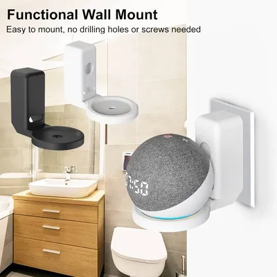 Speaker Holder for Echo Dot Wall Mount Holder For Amazon Alexa Echo Dot 4 5 Speaker Bracket Space