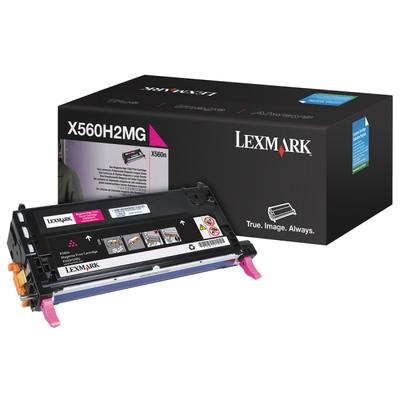 Lexmark X560H2Mg High-Yield Magenta Toner Cartridge