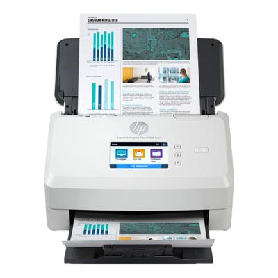 Hp Scanjet Enterprise Flow N7000 Snw1 Scanner, 7.5"h X 12.2"w X 7.8"d, 6Fw10A#bgj