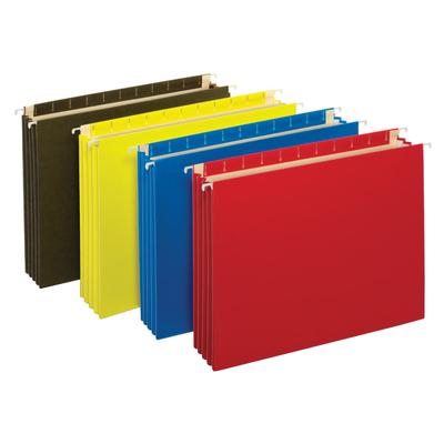 Office Depot Brand Hanging Pockets With Full- Gussets, Letter Size (8-1/2