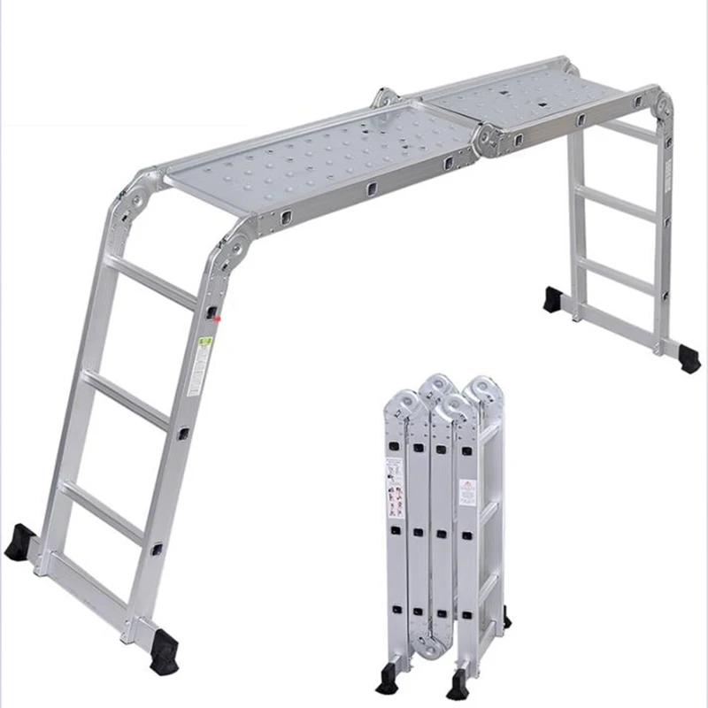 2PCS Leiter Runde Fuß Abdeckung Exquisite Langlebig Multi-funktion Klapp Leiter Fan-förmigen Fuß Abdeckung Anti-slip matte Image