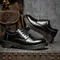 Automne classique luxe chaussures en cuir hommes décontracté affaires Oxford chaussures hommes outillage chaussures hommes concepteur noir chaussures formelles pour hommes