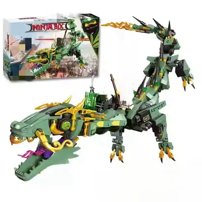 2025 Neuer Phantom Ninja-Serie, Skelett-Zauberer, fliegender Drache, Mecha-Skelett-Drache, Chariot, Image