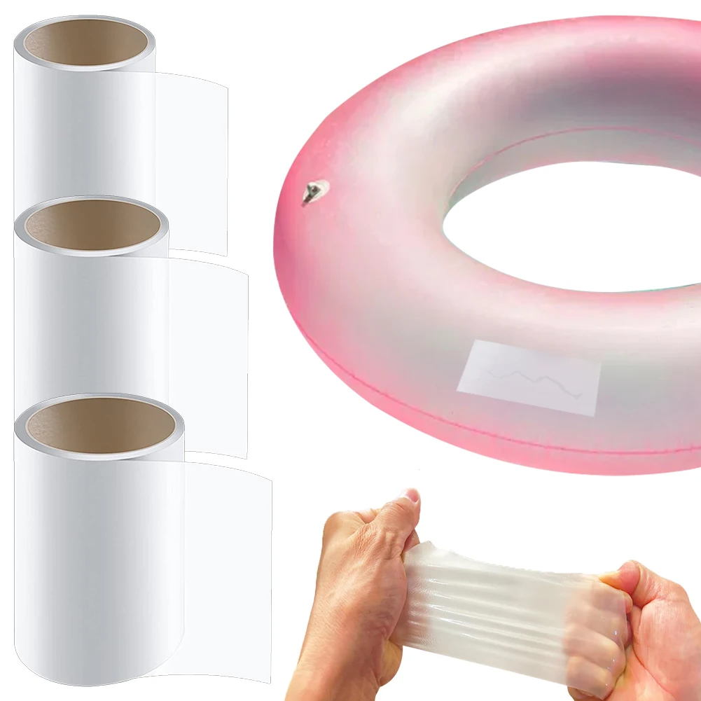 1m Roll-TPU-Pool-Reparatur-Patch-Kit Multifunktion ales wasserdichtes aufblasbares Patch-Reparatur set für aufblasbares Spielzeug für Schwimmbäder