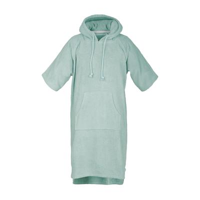 Badeponcho TOM TAILOR HOME "Surfponcho COLOR BATH" Gr. S, grün (fresh sage), S/M, Frottier, Hausmäntel Image