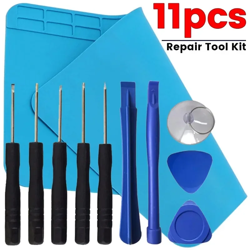 Tapis de soudure d'isolation thermique, outils de travail, Kit d'outils de réparation de bureau d'ordinateur, tapis de travail, outils de réparation de téléphone portable, outil d'ouverture de