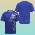 2024 New Men's and Women's Dragon Print Table Tennis Jerseys Men's and Women's Children Badminton Shirts Table Tennis Sportswear