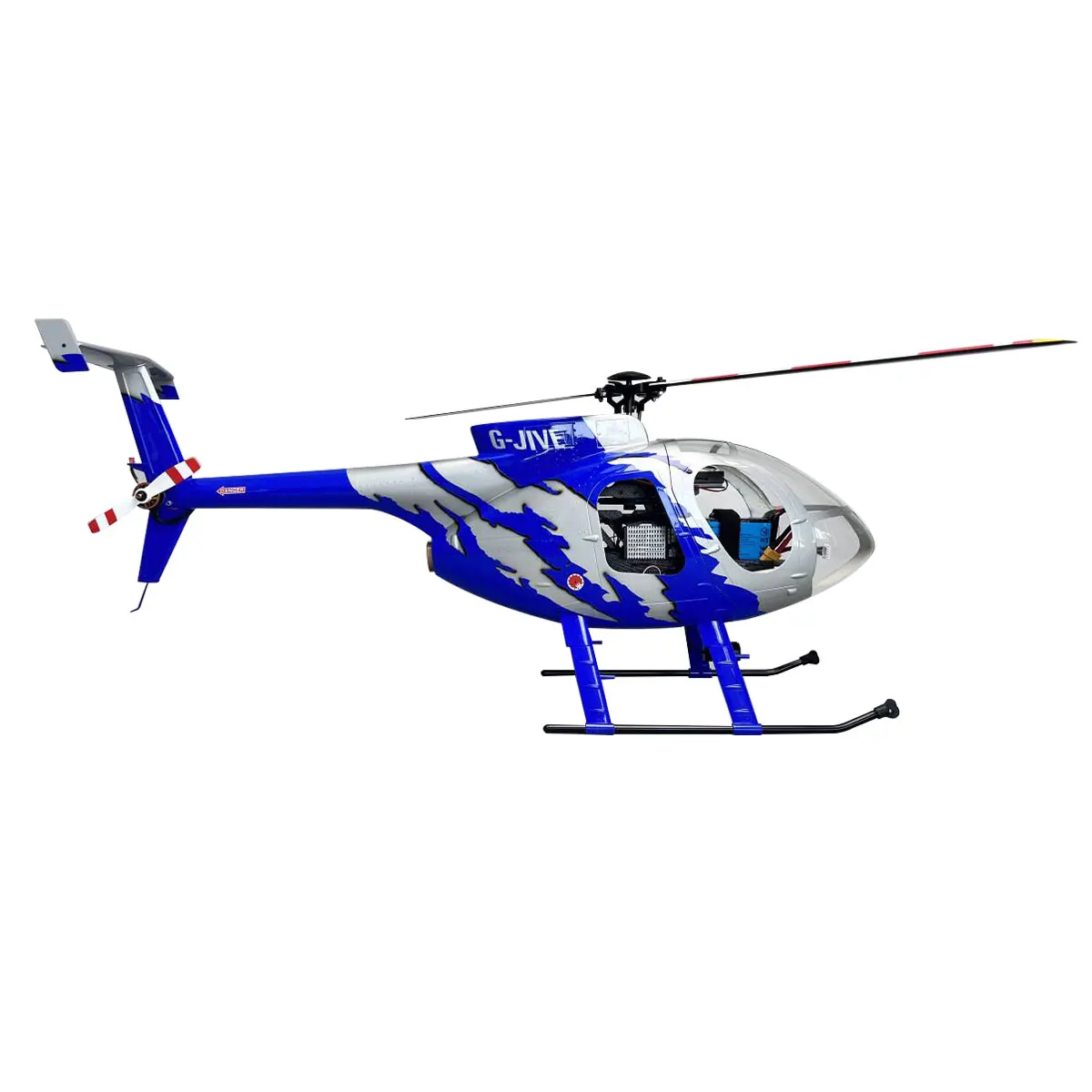 Roban 470Größe MD-500E 2-Blatt/4-Blatt Heilcopter RC Heilcopter GPS-Modus X2 Flugsteuerungssystem LED-Beleuchtungssystem RTF Versi