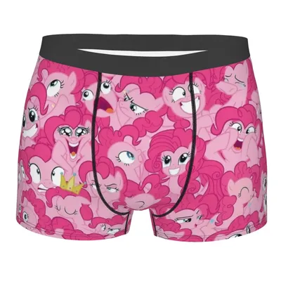 Sexy Boxer Pinkie Pie Chaos Mlp Shorts Höschen Männer Unterwäsche Cartoon atmungsaktive Unterhose Image