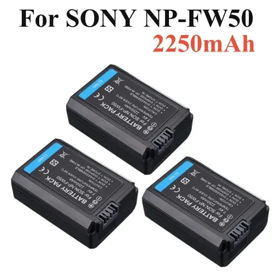 FÜR SONY np-fw50 NP FW50 Kamera Batterie Für Sony Alpha a6500 a6300 a6000 a5000 a3000 NEX-3 a7R a7S NEX-7 NEX-3D NEX-3K NEX-5R