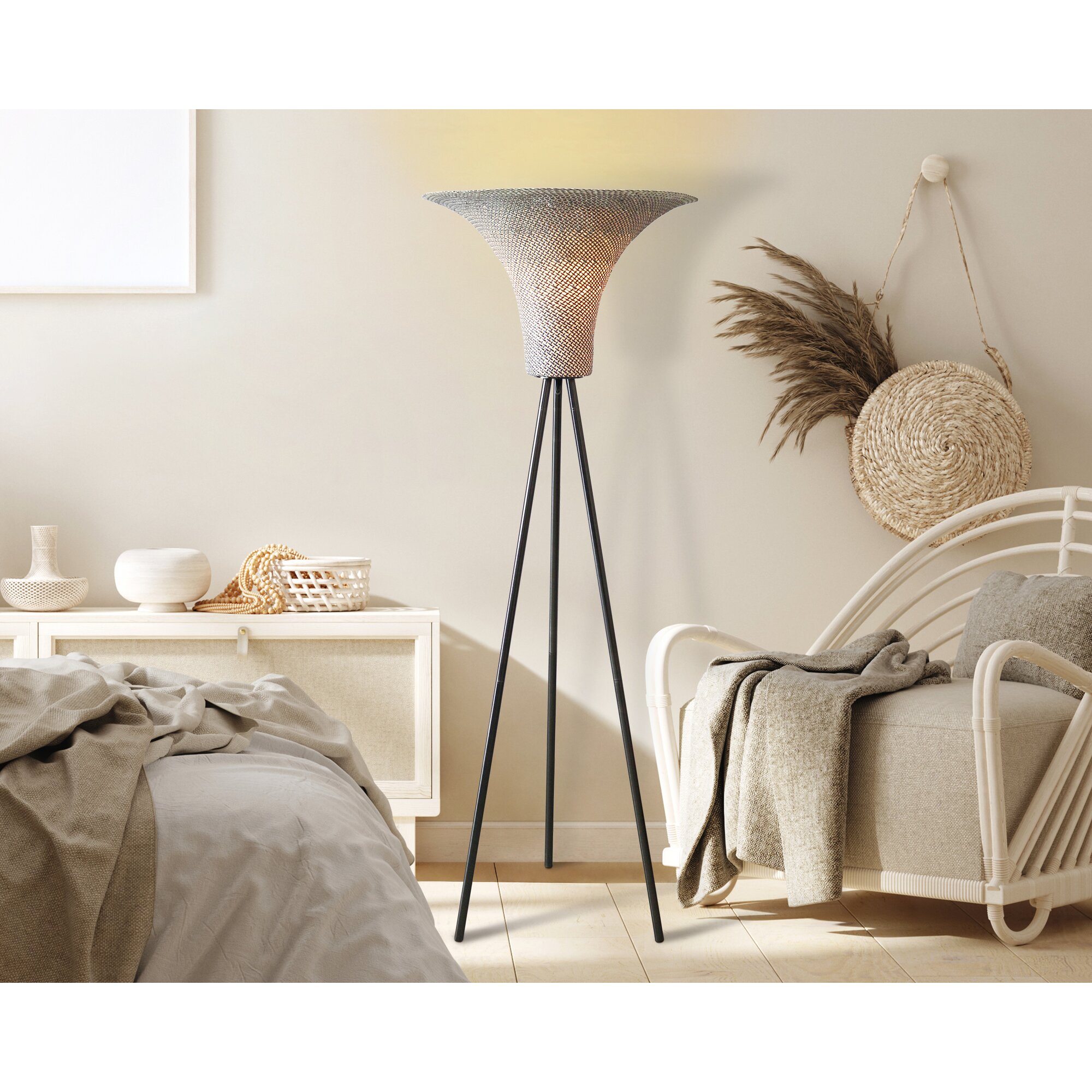 SalesFever »Alec« Stehleuchte 55x152x55 cm