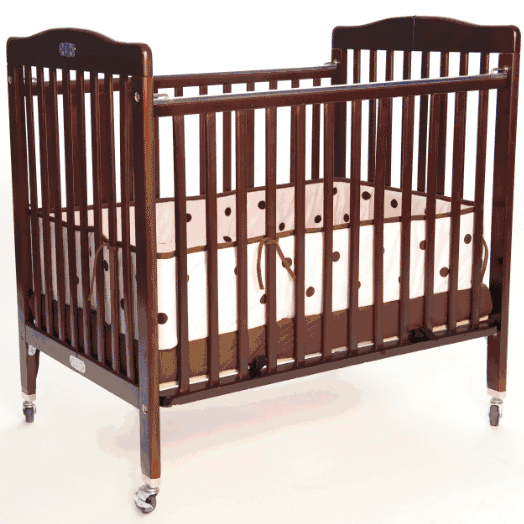 LA Baby Deluxe Portable Crib 883A - Cherry