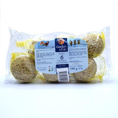 A&E Cage Company Garden & Fun Suet Balls, Pack of 6