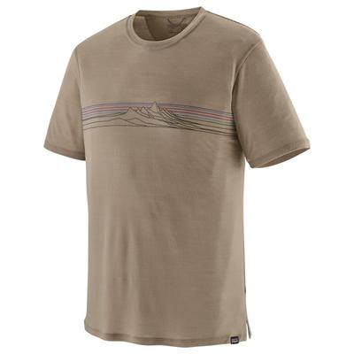 Patagonia - Cap Cool Merino Graphic Shirt - Merinoshirt Gr S beige Image