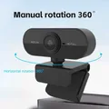 Fotocamera 1080P HD Computer HD Fotocamera USB Microfono incorporato Telecamera di rete USB Fotocamera Web per lavoro con treppiede per microfono