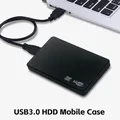 Custodia per disco rigido esterno HDD USB 3.0 Custodia SATA in plastica da 2,5 pollici SSD Supporto