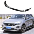 Auto Paraurti Anteriore Labbro Spoiler Diffusore Splitter Body Kit Grembiuli Copertura Della Protezione Trim Per VW T-Roc / T Roc TSI TDI 2017-2021