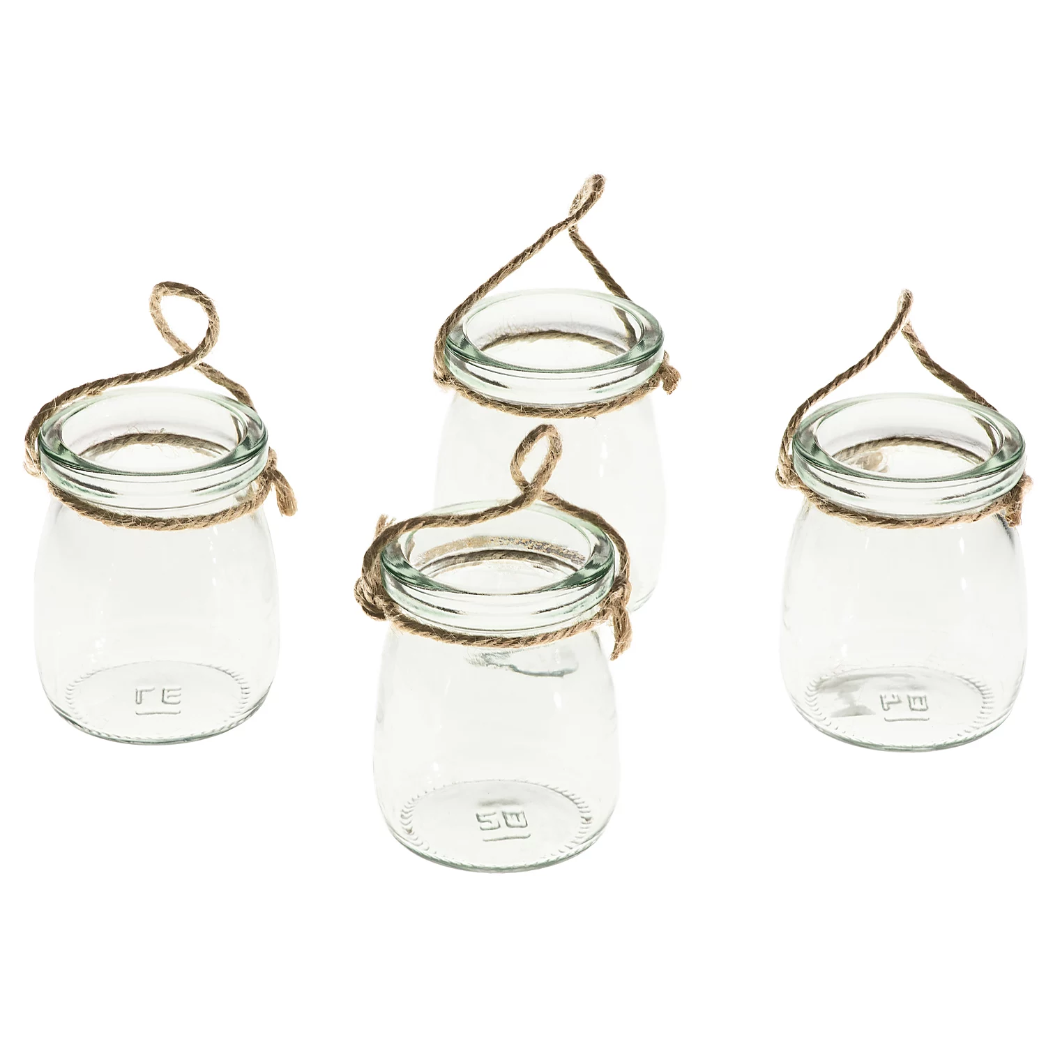 Glasvasen 7 cm, 5,5 cm Ø, 4 Stück Image